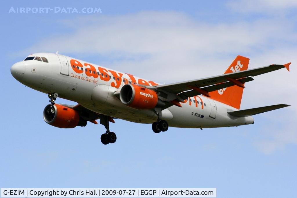 G-EZIM, 2005 Airbus A319-111 C/N 2495, Easyjet