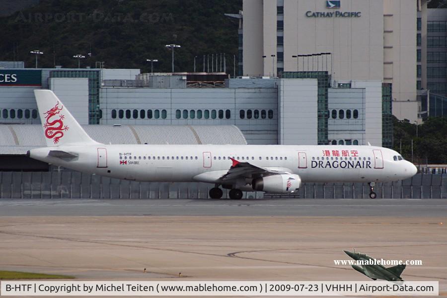 B-HTF, 1997 Airbus A321-231 C/N 633, Dragonair