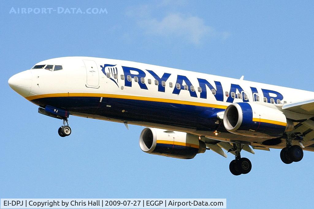 EI-DPJ, 2007 Boeing 737-8AS C/N 33609, Ryanair
