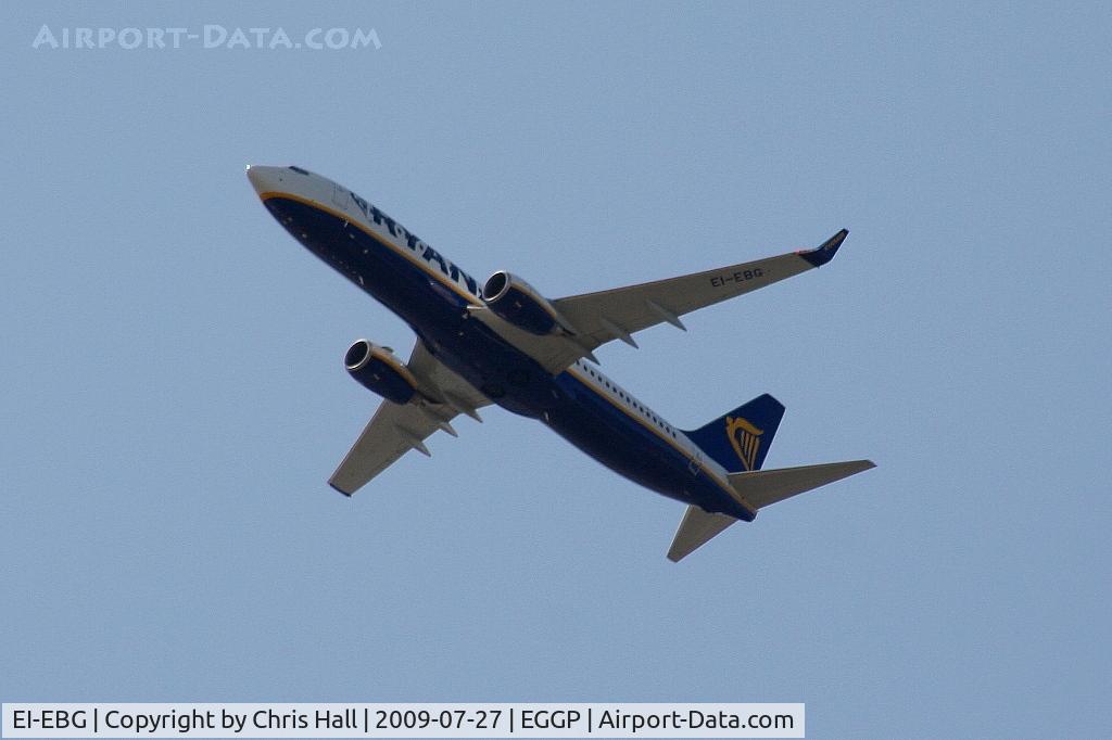 EI-EBG, 2009 Boeing 737-8AS C/N 37525, Ryanair Boeing 737-8AS/WL