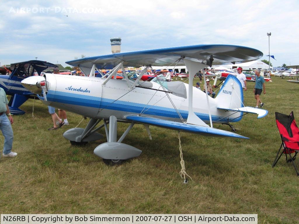 N26RB, 1981 Stolp SA-750 Acroduster Too C/N RCB-1, Airventure 2009