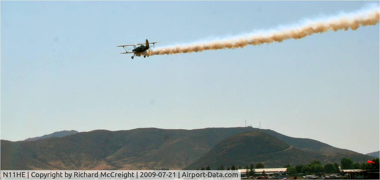 N11HE, 1977 Stolp SA-300 Starduster Too C/N 1 (N11HE), Smoke on!