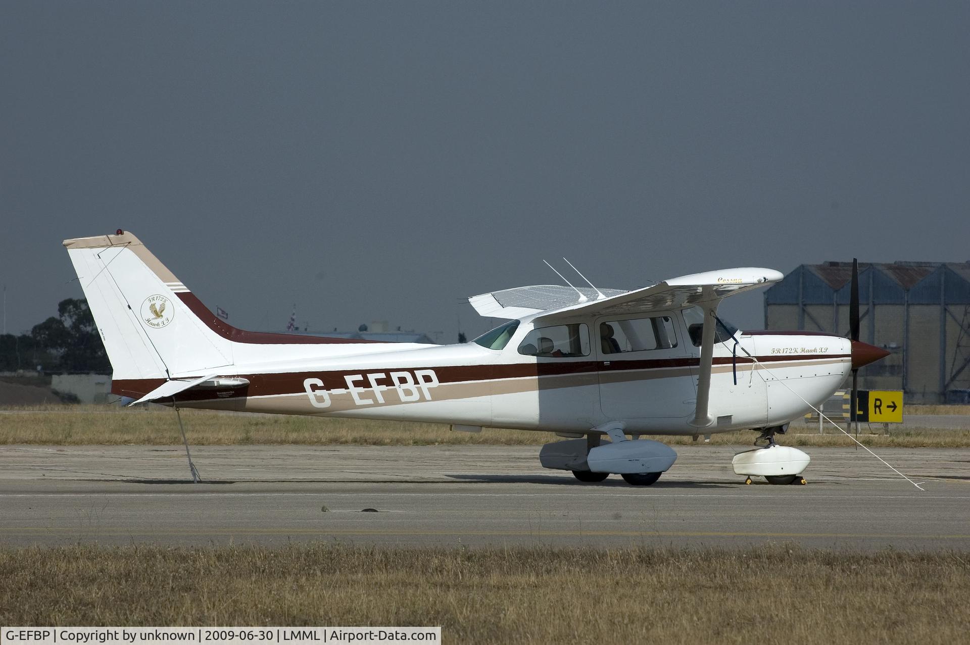 G-EFBP, 1980 Reims FR172K Hawk XP C/N 0664, In Malta