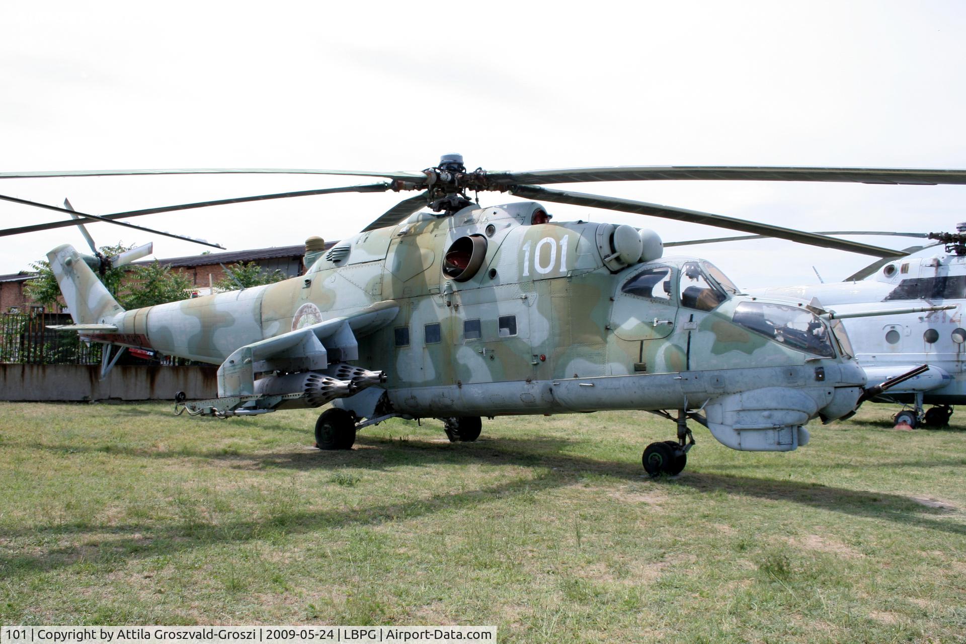 101, Mil Mi-24D Hind D C/N U5065, Bulgarian Museum of Aviation, Plovdiv-Krumovo (LBPG).
