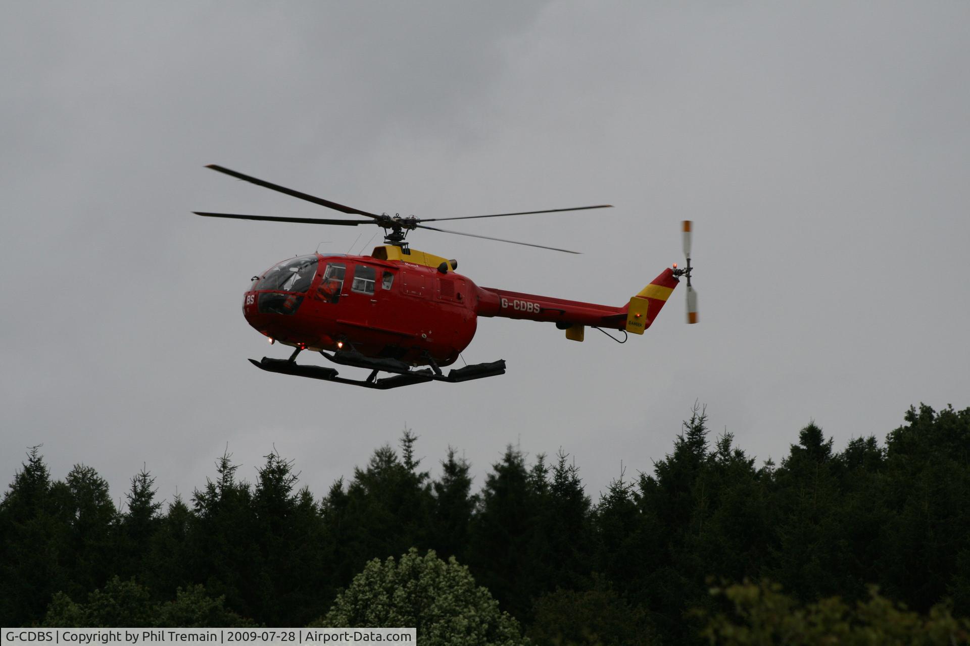 G-CDBS, 1985 MBB Bo.105DBS-4 C/N S.738, Whitecroft, Glocestershire