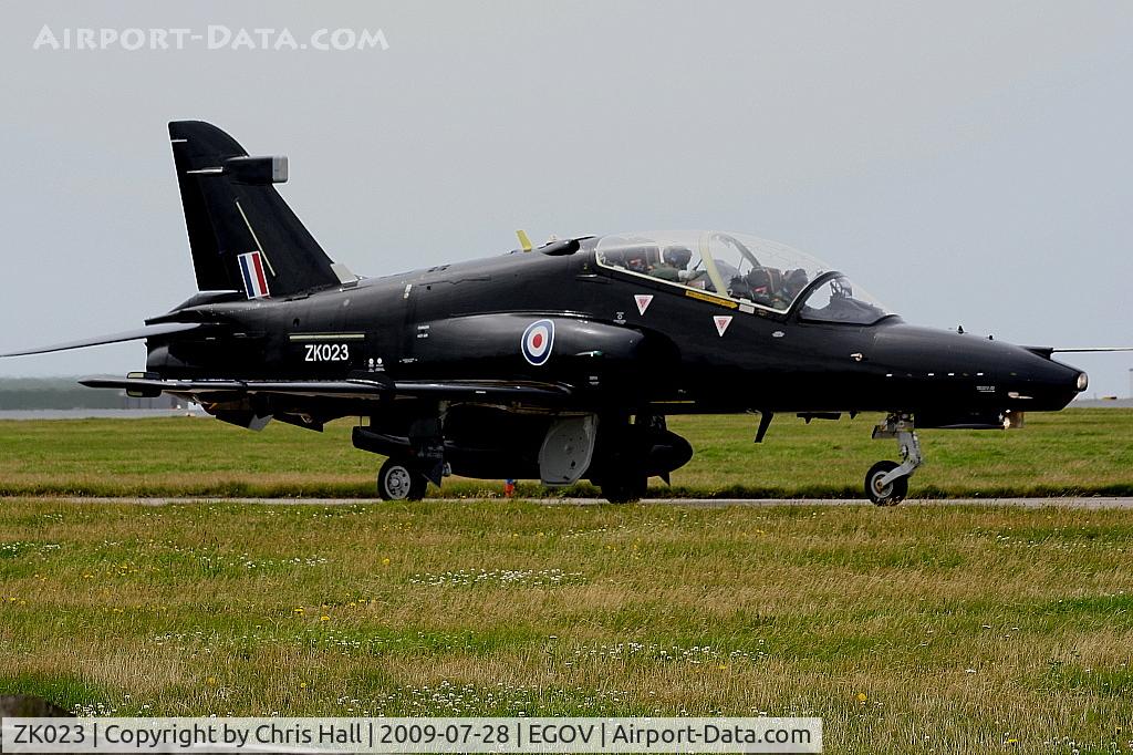 ZK023, 2009 British Aerospace Hawk T2 C/N RT014/1252, BAe Hawk T2