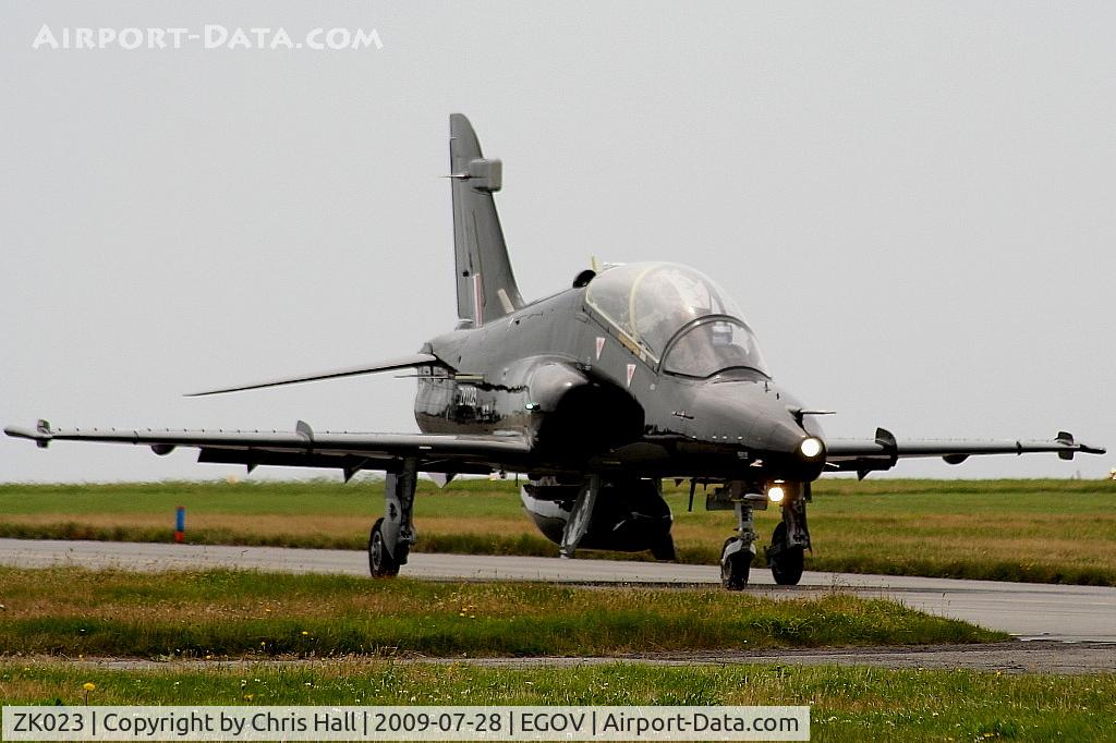ZK023, 2009 British Aerospace Hawk T2 C/N RT014/1252, BAe Hawk T2