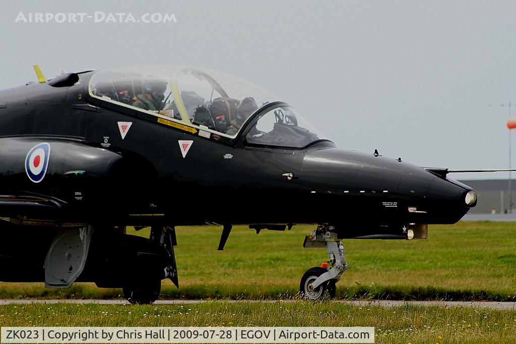 ZK023, 2009 British Aerospace Hawk T2 C/N RT014/1252, BAe Hawk T2