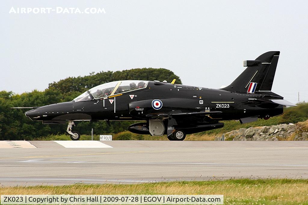 ZK023, 2009 British Aerospace Hawk T2 C/N RT014/1252, BAe Hawk T2