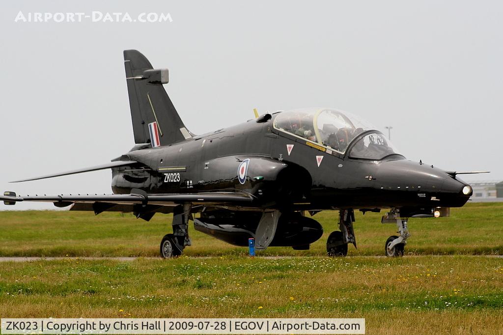 ZK023, 2009 British Aerospace Hawk T2 C/N RT014/1252, BAe Hawk T2