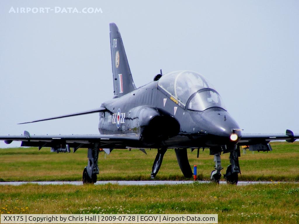 XX175, 1977 Hawker Siddeley Hawk T.1 C/N 022/312022, RAF No 4 FTS/19(R) Sqn