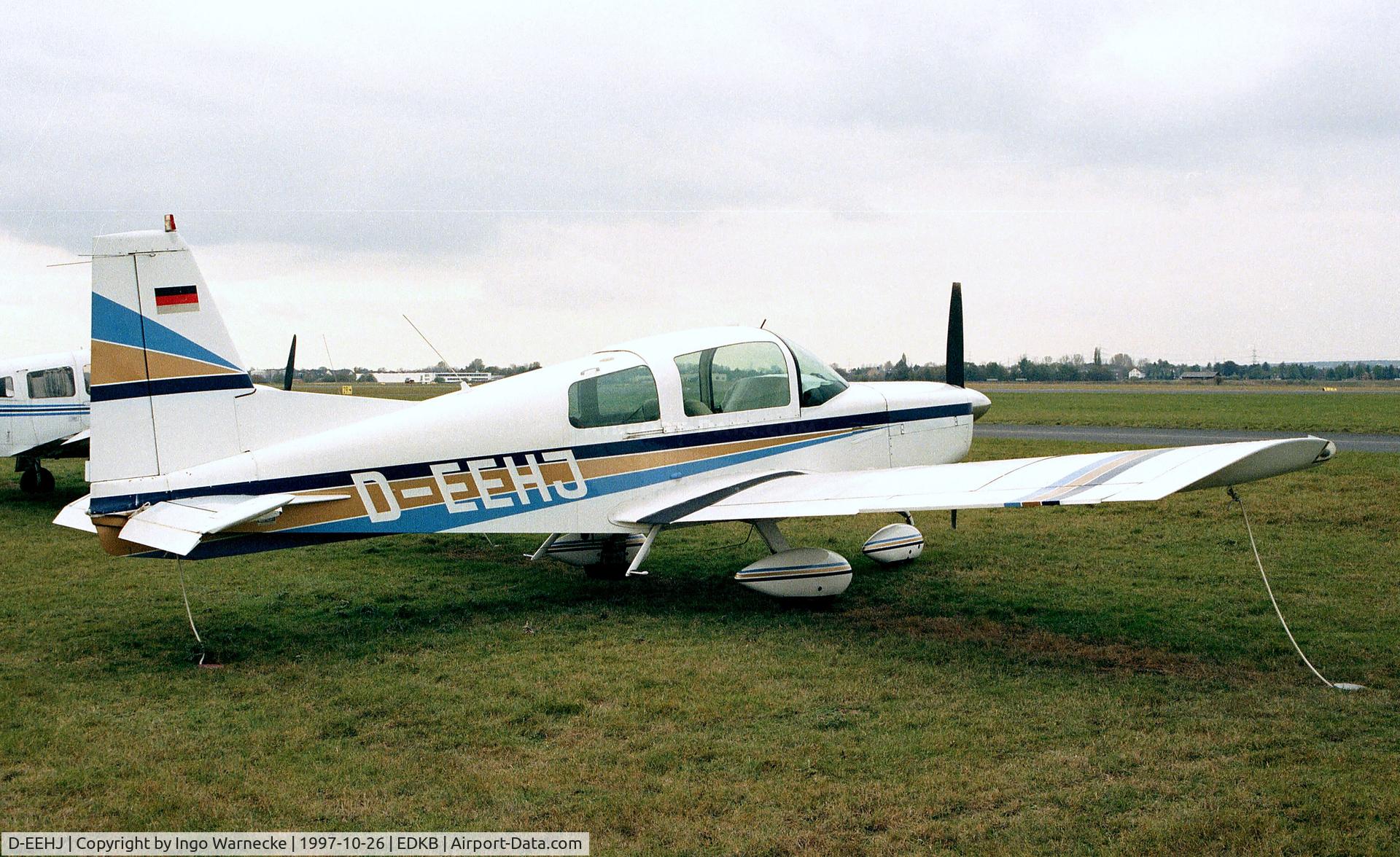 D-EEHJ, American AA-5 C/N AA5-0287, Grumman American AA-5 Traveler at Bonn-Hangelar airfield