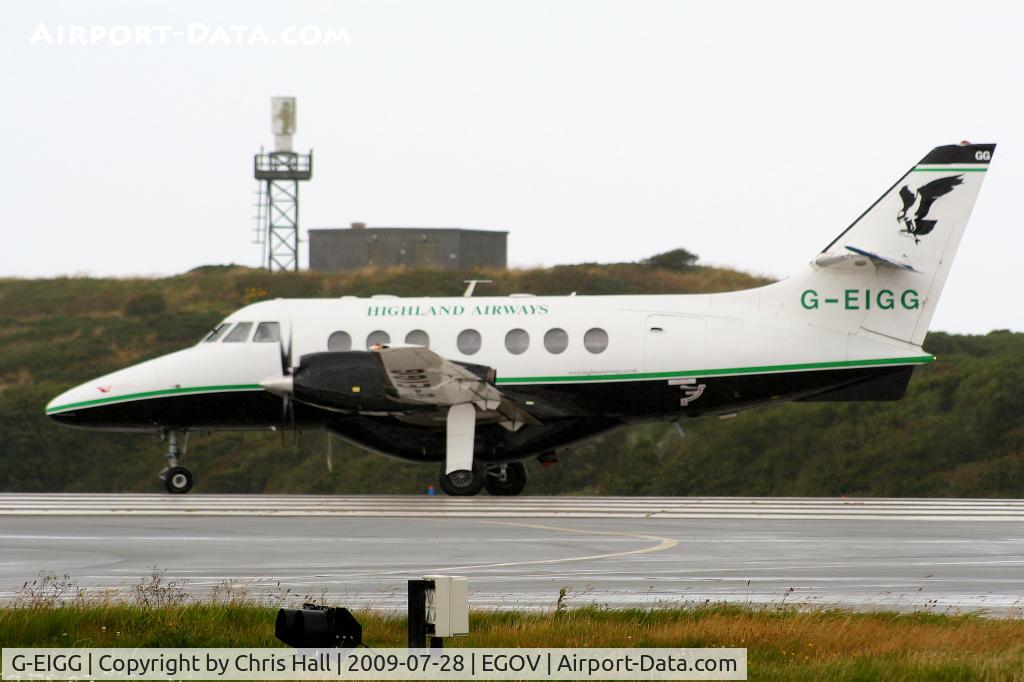 G-EIGG, 1987 British Aerospace BAe-3112 Jetstream 31 C/N 773, Highland Airways