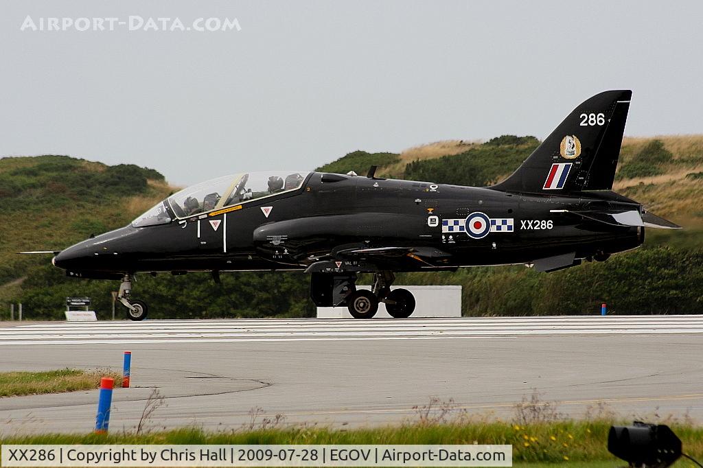 XX286, 1979 Hawker Siddeley Hawk T.1A C/N 112/312111, BAe Systems Hawk T1, RAF No 4 FTS/19(R) Sqn