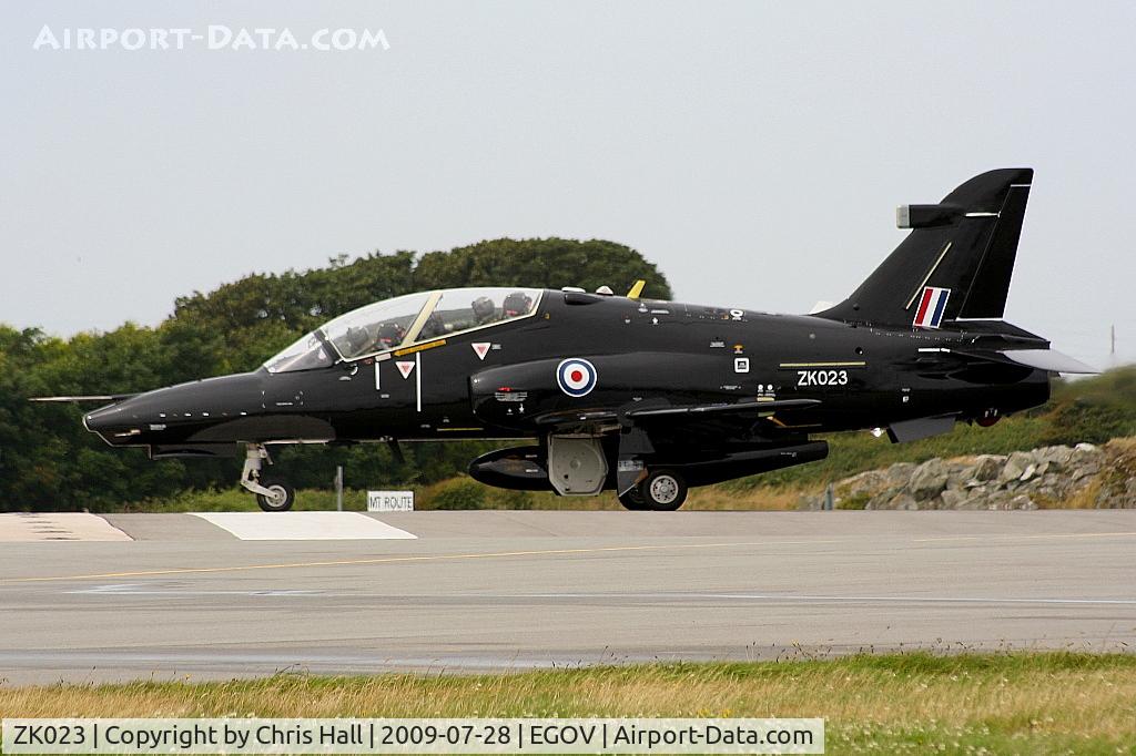 ZK023, 2009 British Aerospace Hawk T2 C/N RT014/1252, BAe Hawk T2