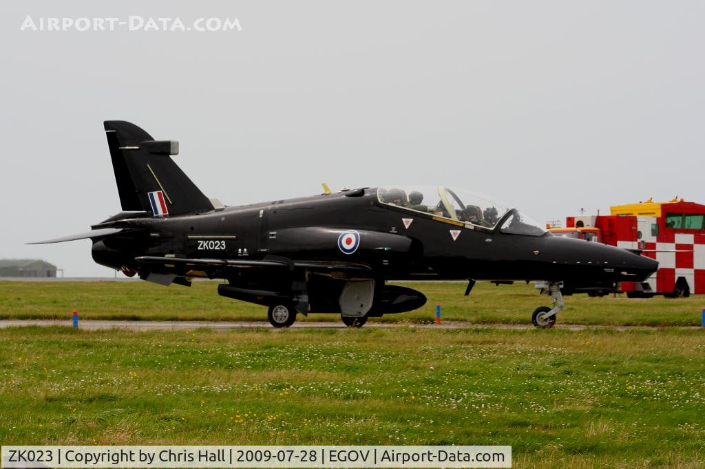 ZK023, 2009 British Aerospace Hawk T2 C/N RT014/1252, BAe Hawk T2