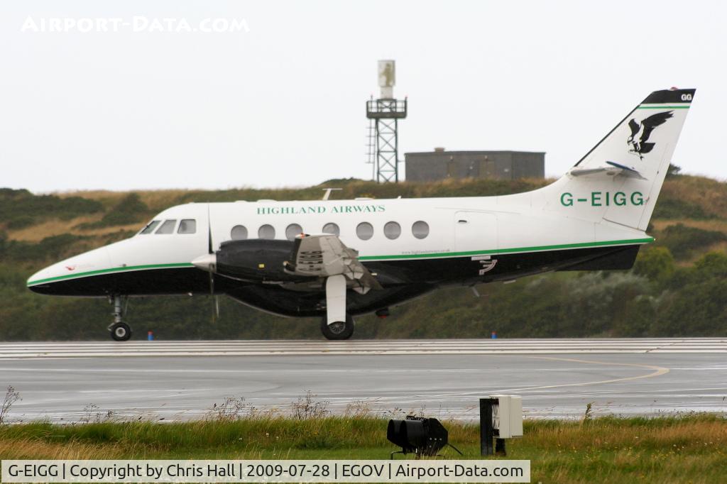 G-EIGG, 1987 British Aerospace BAe-3112 Jetstream 31 C/N 773, Highland Airways