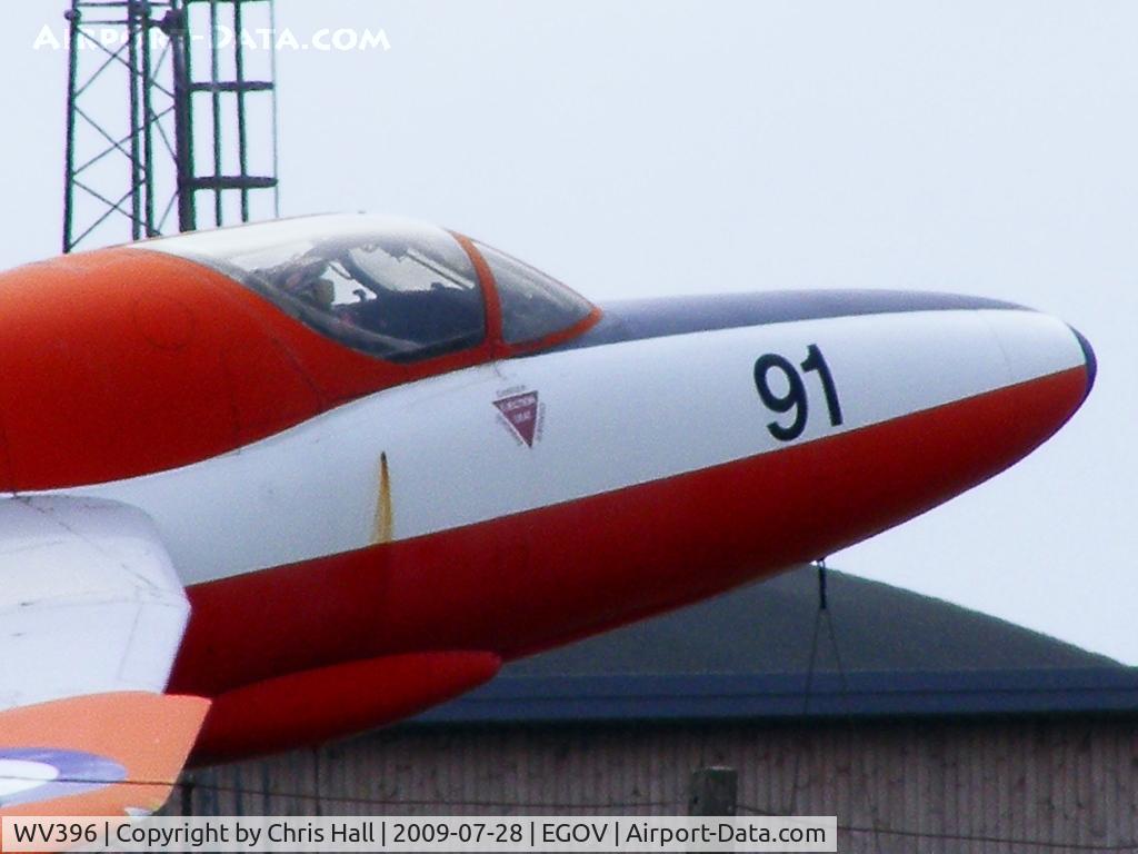 WV396, 1955 Hawker Hunter T.8C C/N 41H/670842, Hawker Hunter T.8, RAF Valley Gate Guard