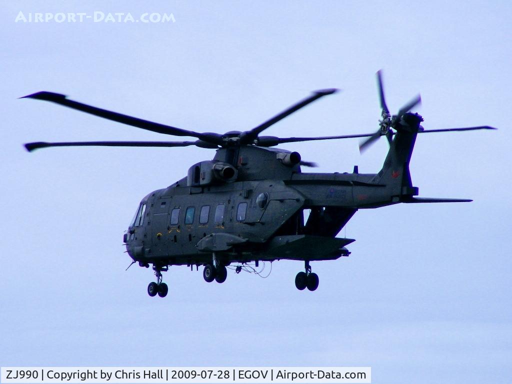 ZJ990, Westland Merlin HC.3A C/N 50089/512001/DEN01, RAF Westland EH-101 Merlin