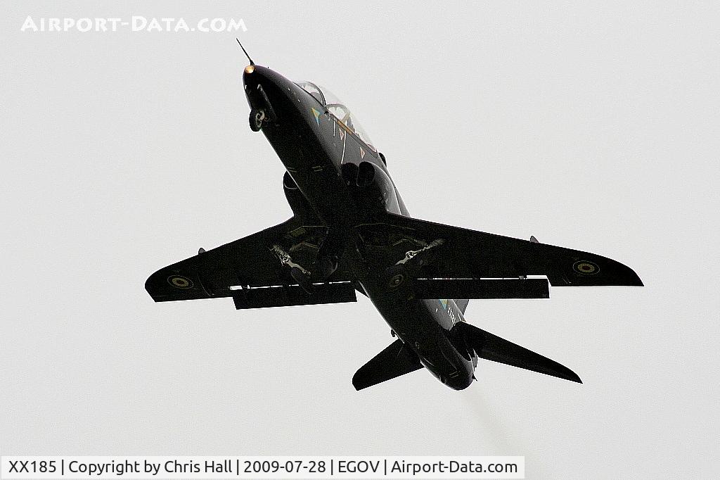 XX185, 1977 Hawker Siddeley Hawk T.1 C/N 032/312032, RAF No 4 FTS/208(R) Sqn