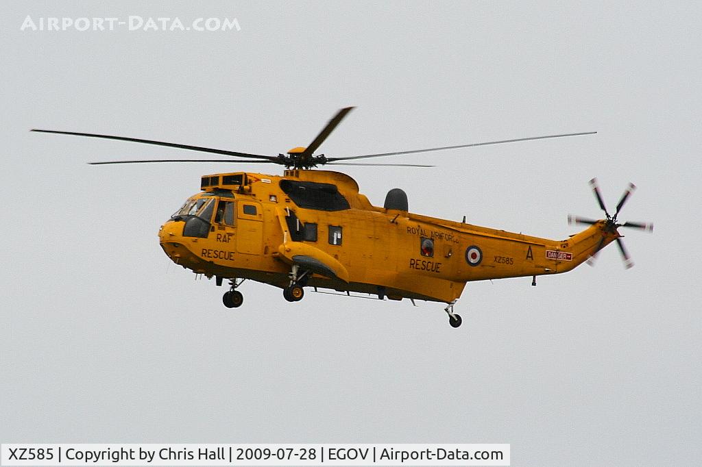XZ585, 1977 Westland Sea King HAR.3 C/N WA851, RAF Westland Sea King HAR.3