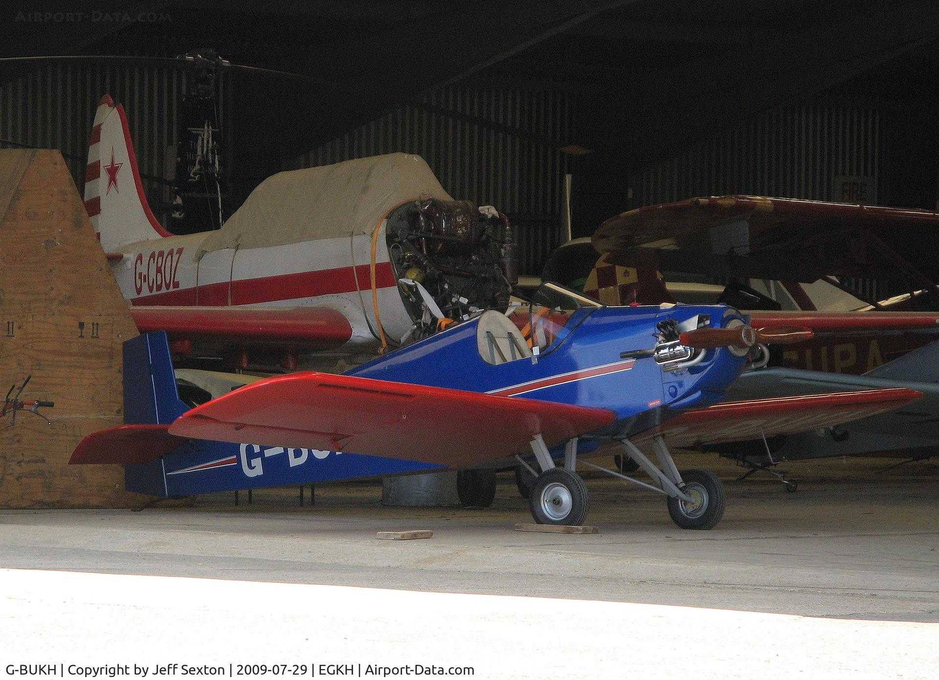 G-BUKH, 1994 Druine D.31 Turbulent C/N PFA 048-11419, Headcorn Hangar