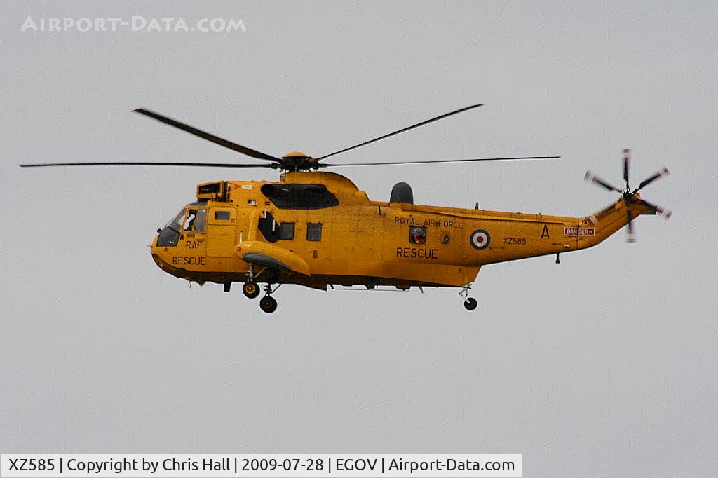 XZ585, 1977 Westland Sea King HAR.3 C/N WA851, RAF Westland Sea King HAR.3