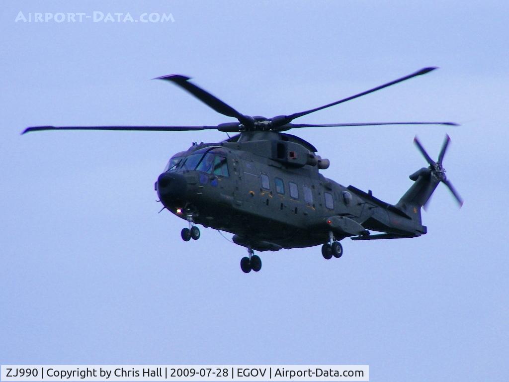 ZJ990, Westland Merlin HC.3A C/N 50089/512001/DEN01, RAF Westland EH-101 Merlin