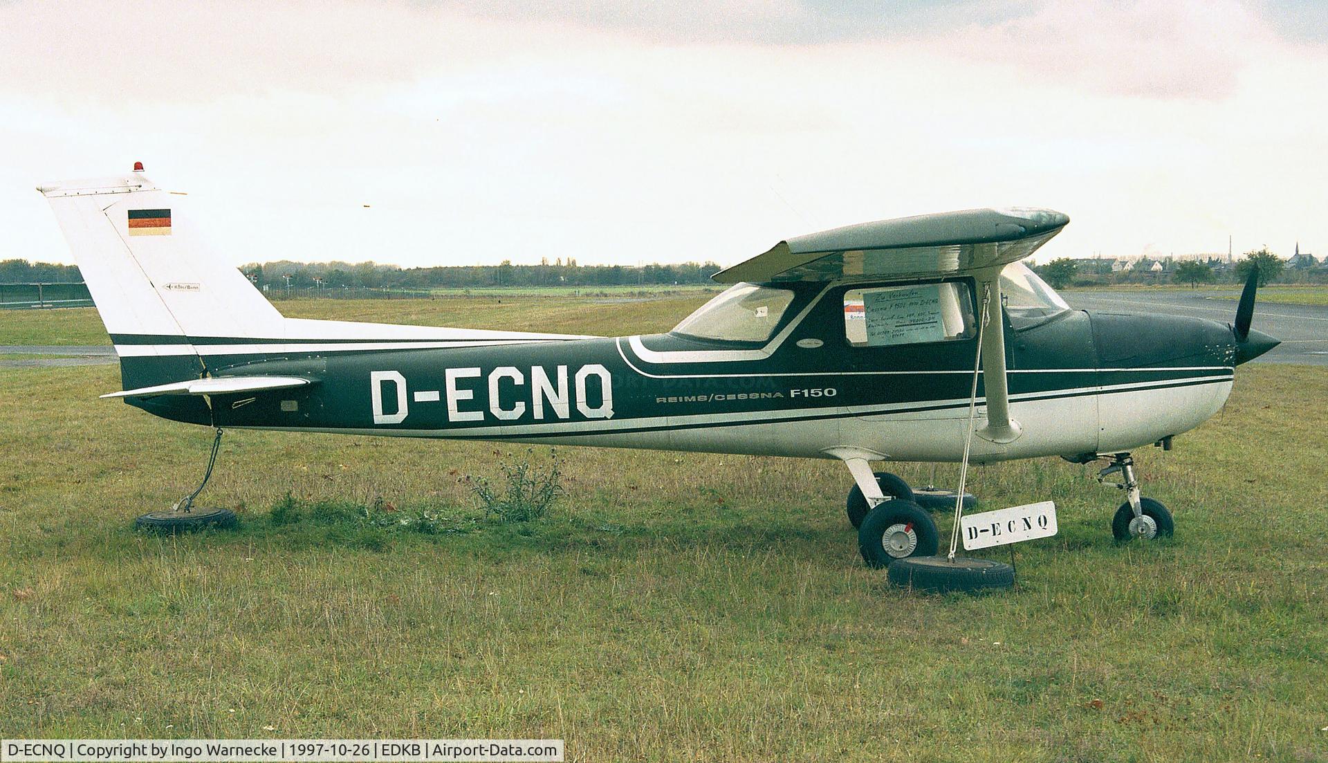 D-ECNQ, Reims F150L C/N 0659, Cessna (Reims) F150L at Bonn-Hangelar airfield