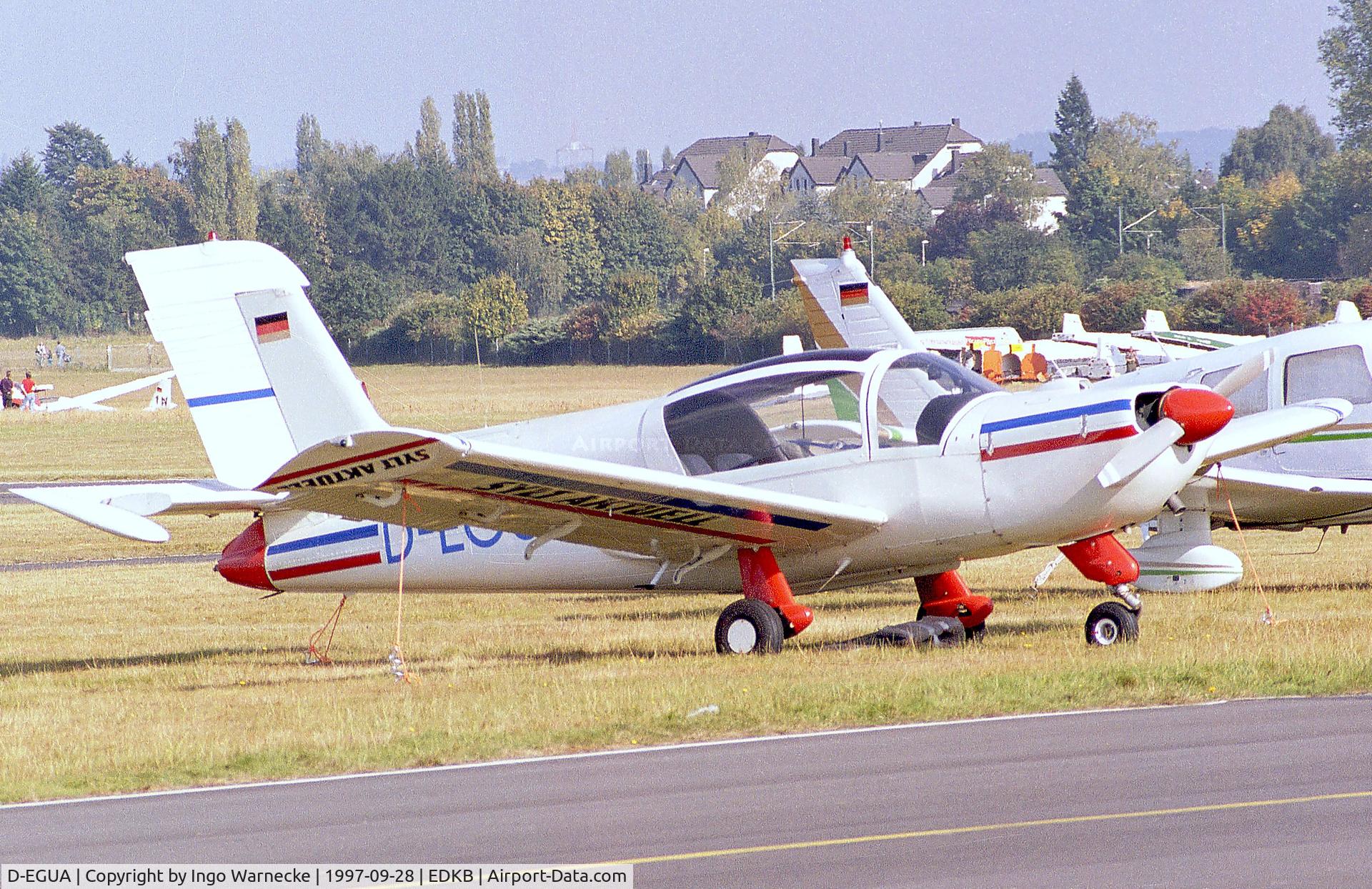 D-EGUA, Socata MS-893A Rallye Commodore 180 C/N 12067, SOCATA MS.893A Commodore 180 at Bonn-Hangelar airfield