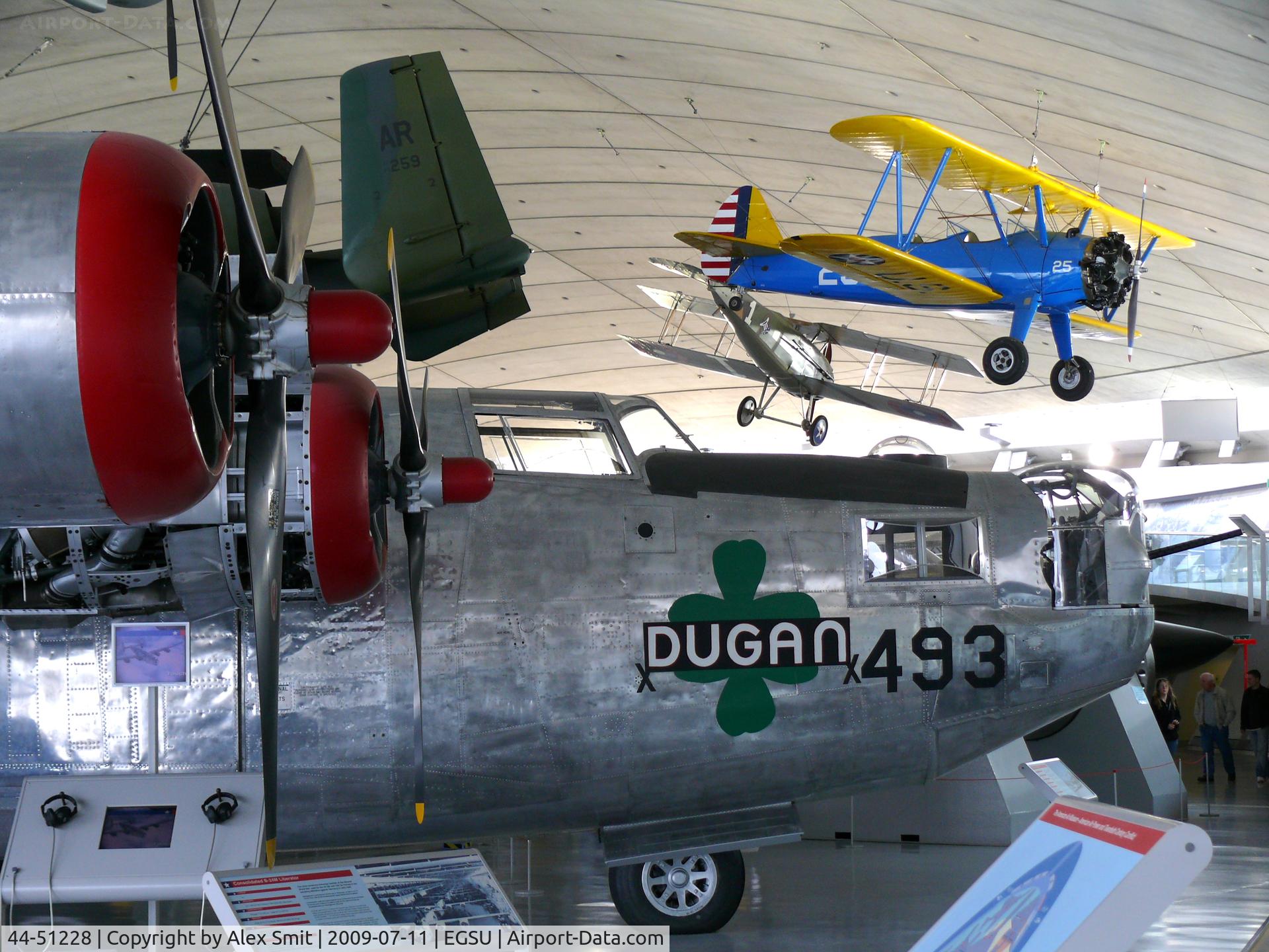 44-51228, 1944 Consolidated B-24M Liberator C/N 6083, Consolidated B-24M Liberator 44-51228/493/EC US Air Force in the American Air Museum