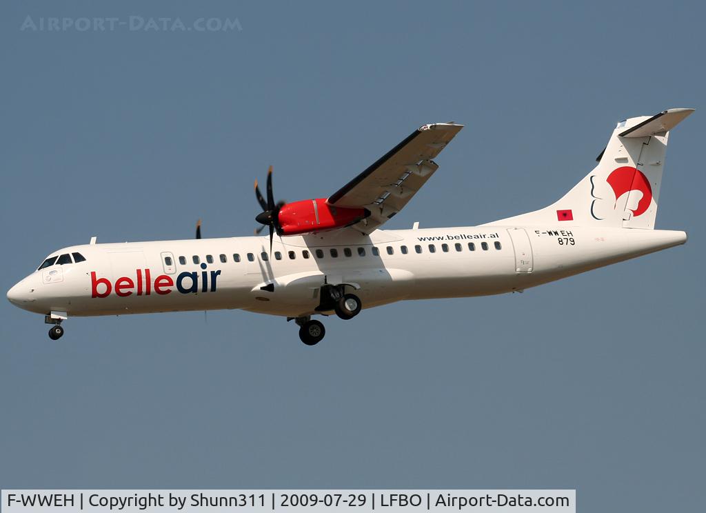 F-WWEH, 2009 ATR 72-212A C/N 879, C/n 879 - To be ZA-ARB