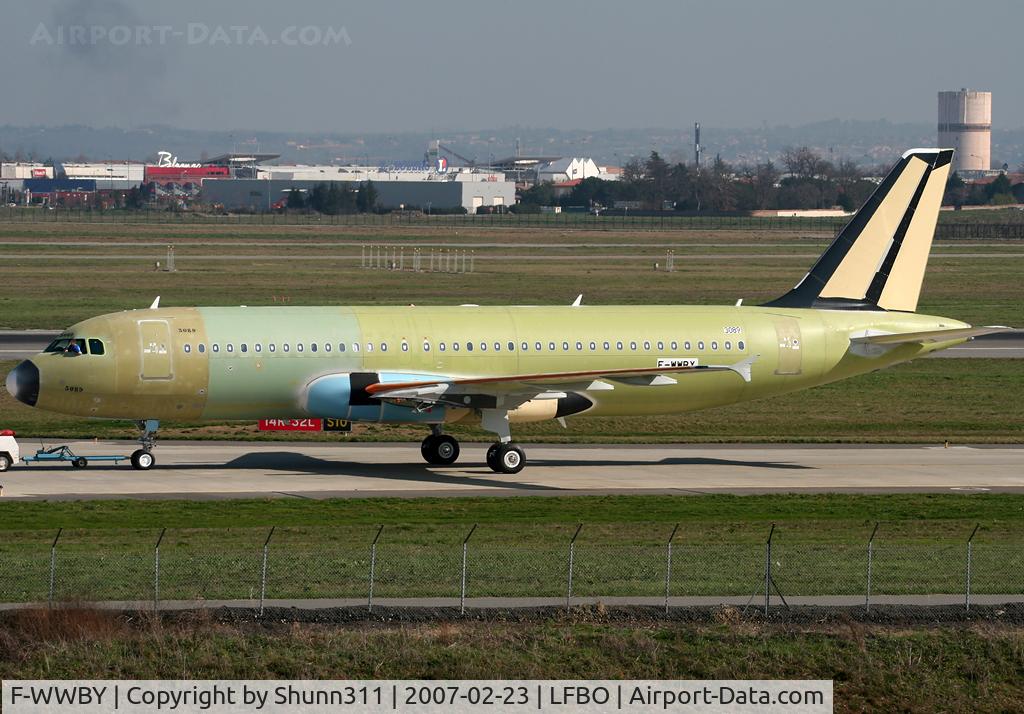 F-WWBY, 2005 Airbus A320-232 C/N 3089, C/n 3089 - For Kingfisher Airlines as VT-KFT