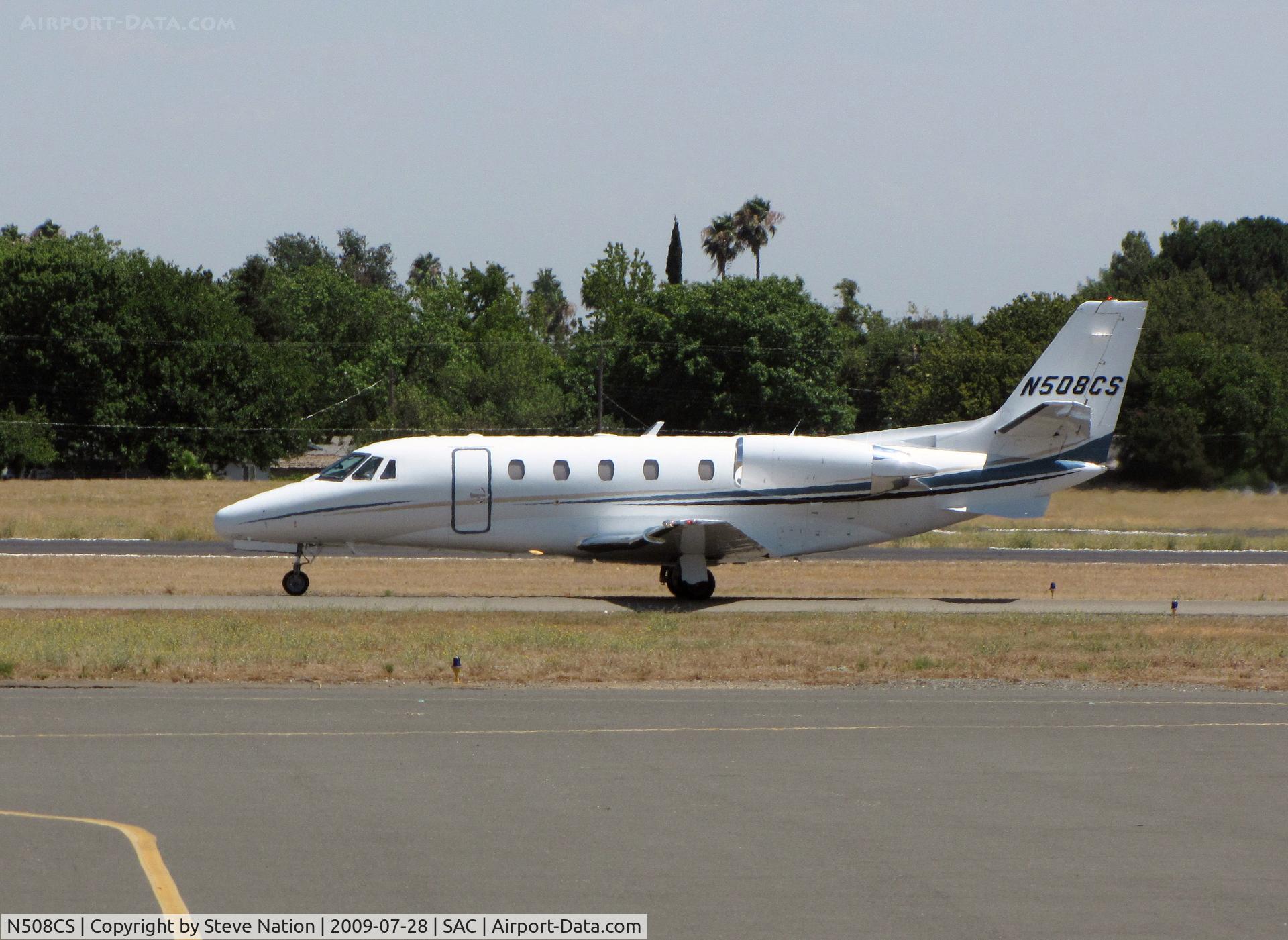 N508CS, 2002 Cessna 560 Citation Excel C/N 560-5294, 2002 Cessna 560XL arriving from Henderson, NV