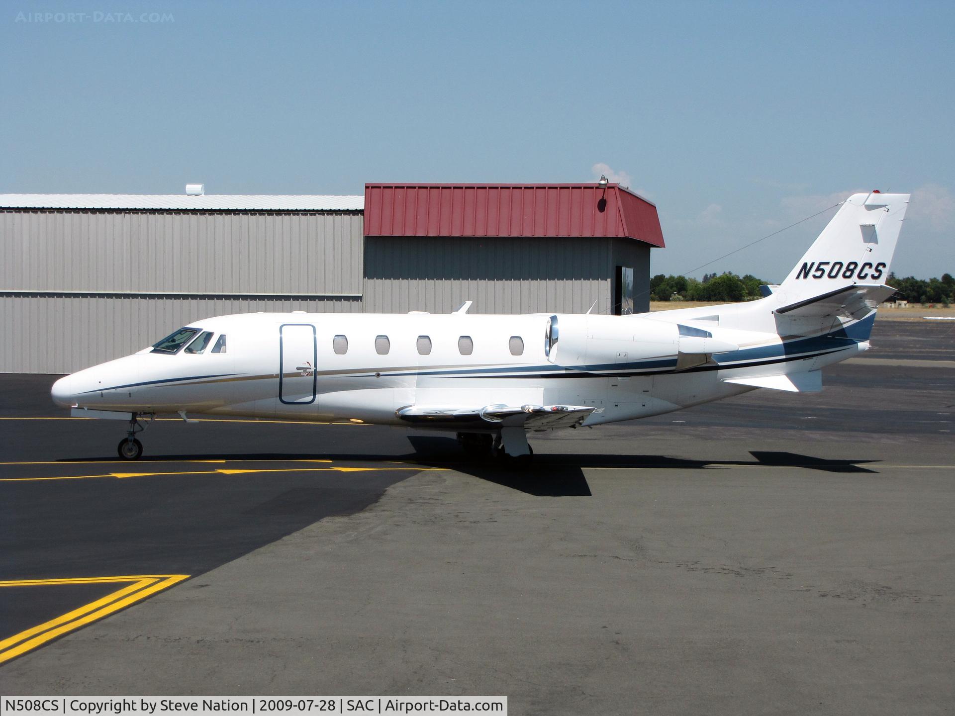 N508CS, 2002 Cessna 560 Citation Excel C/N 560-5294, 2002 Cessna 560XL arriving from Henderson, NV