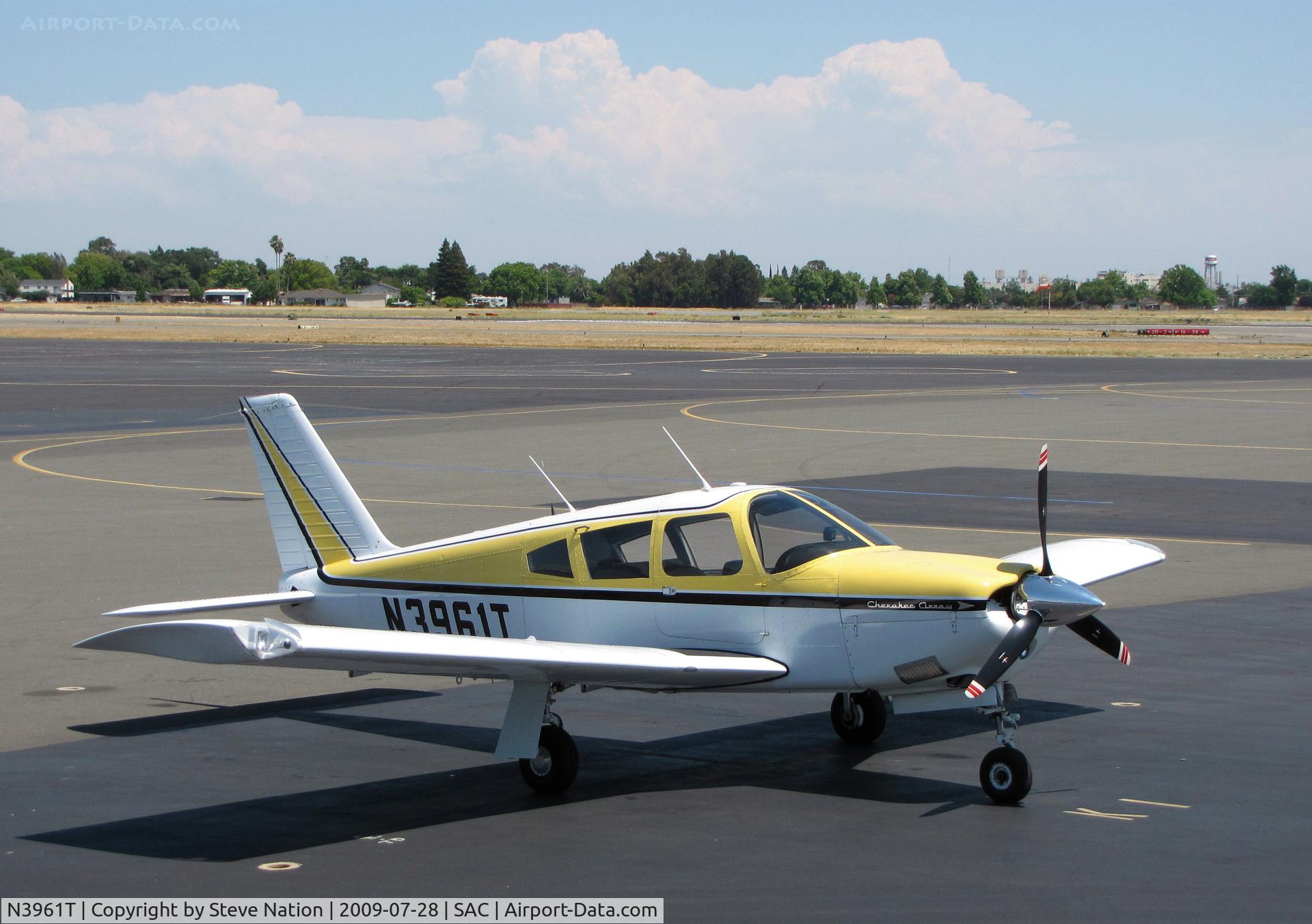 N3961T, 1967 Piper PA-28R-180 Cherokee Arrow C/N 28R-30306, 1967 Piper PA-28R-180 just arrived from Auburn, CA