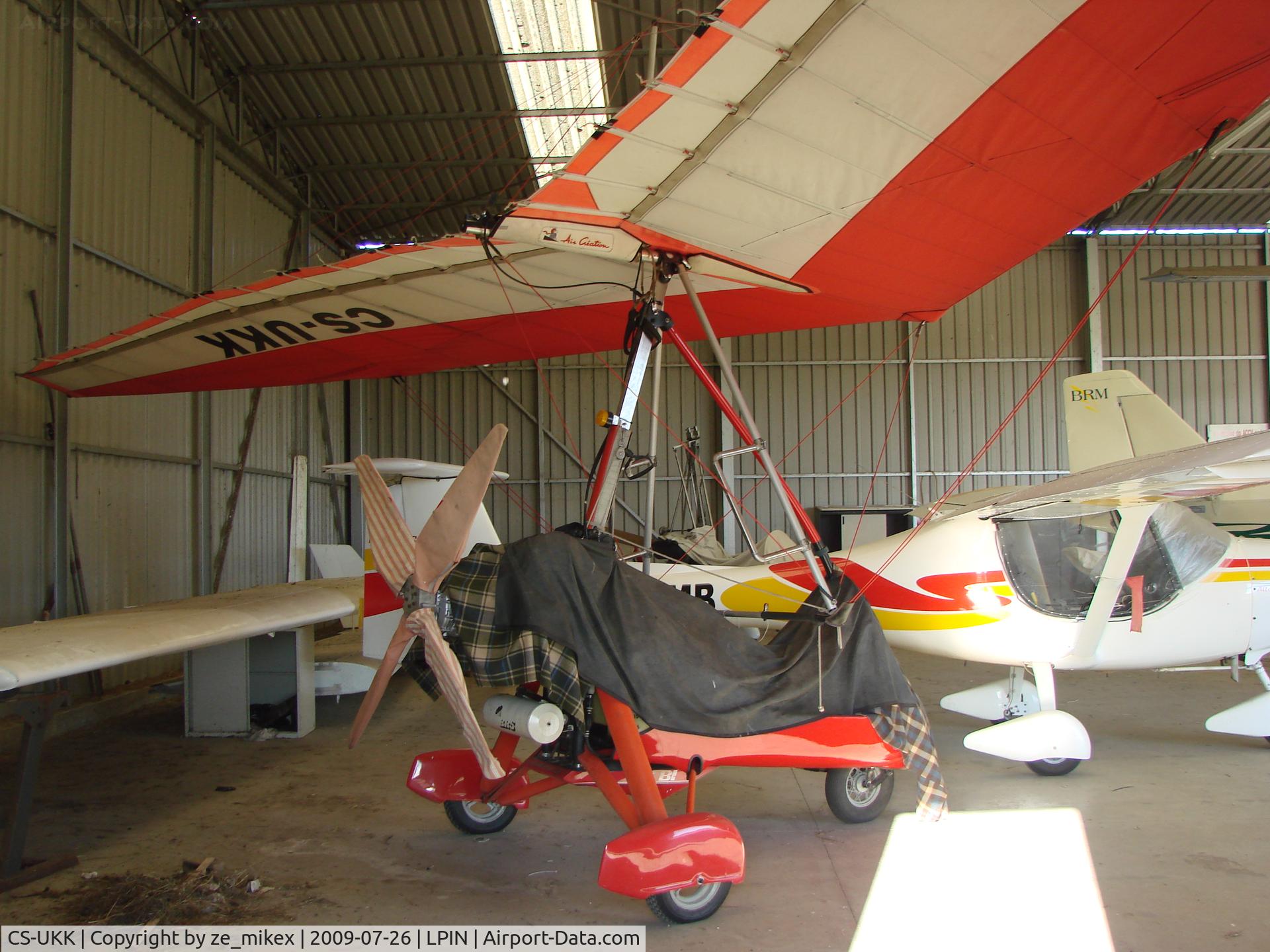 CS-UKK, Air Creation GT BI XP 15 C/N 123-9312, old aircreation base at Espinho.Portugal