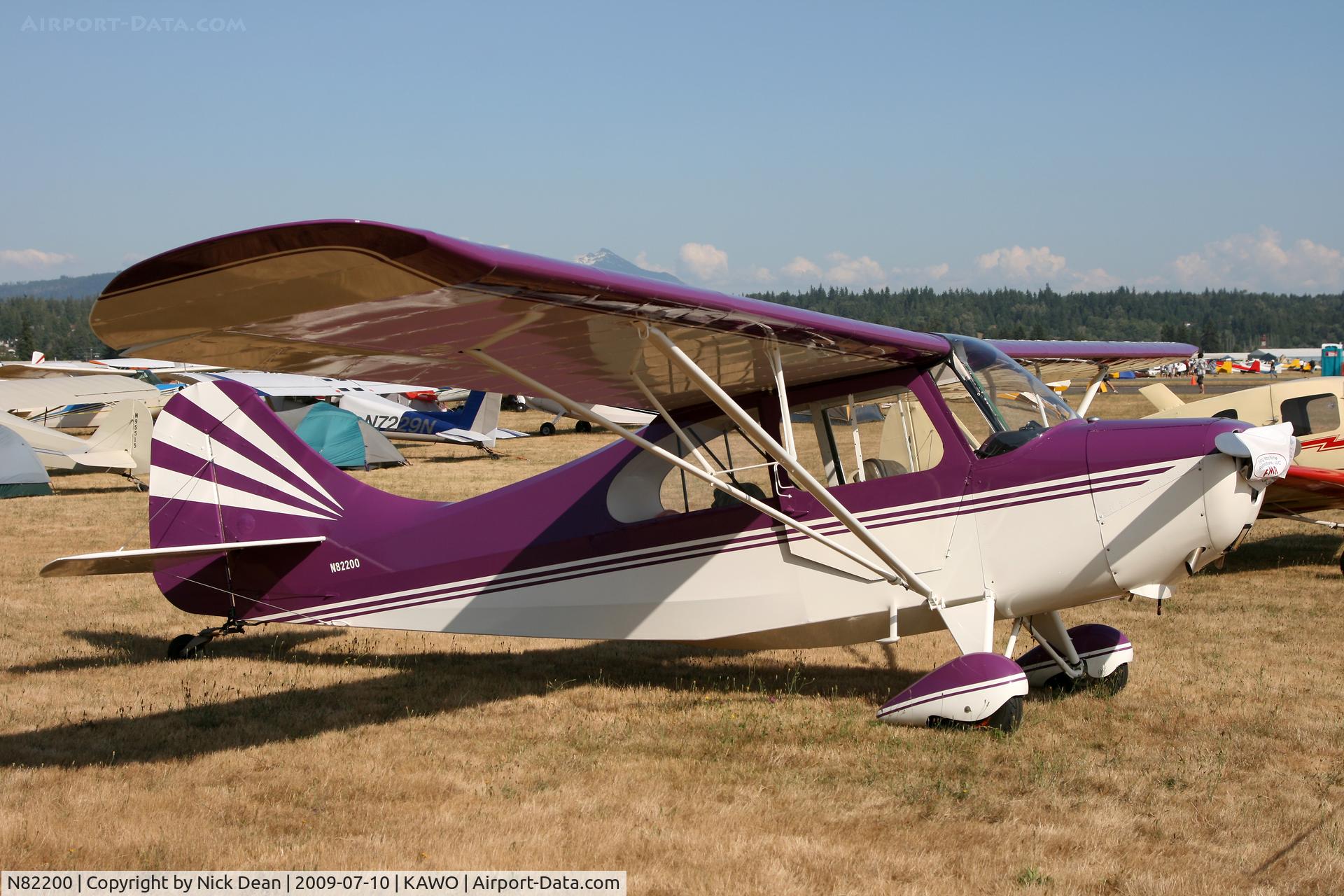N82200, 1946 Aeronca 7AC Champion C/N 7AC828, KAWO
