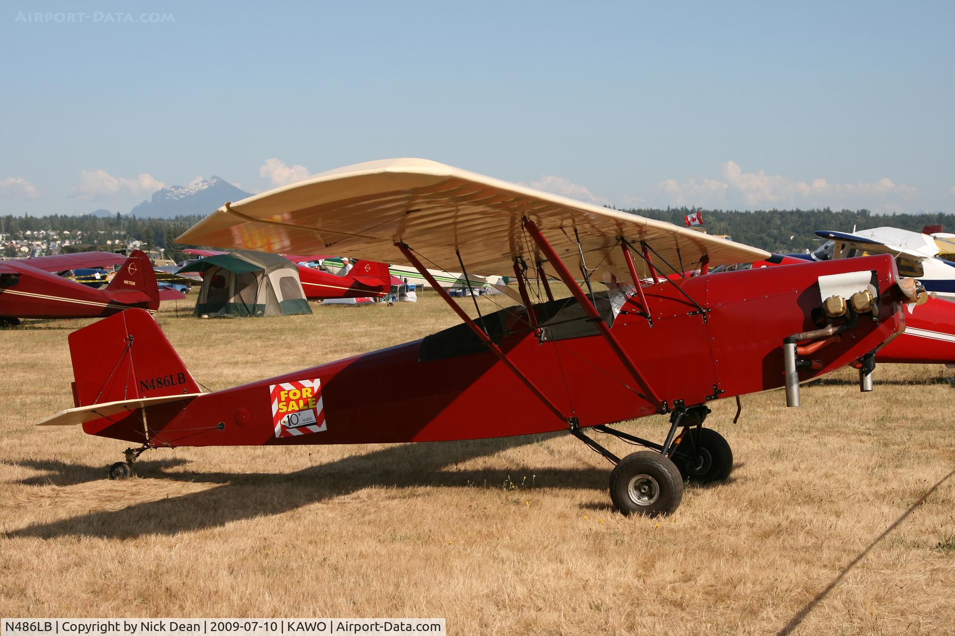 N486LB, 1990 Pietenpol Air Camper C/N 2, KAWO