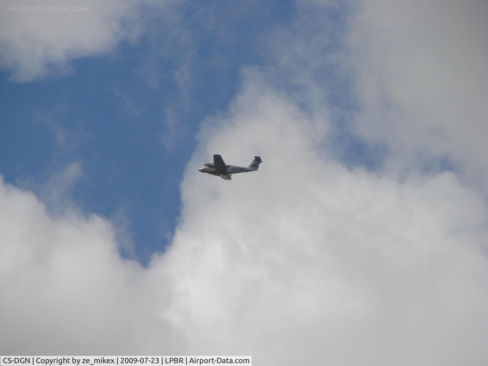 CS-DGN, 1980 Piper PA-44-180T Turbo Seminole C/N 44-8107019, Piper seminole of nortavia passing over my house