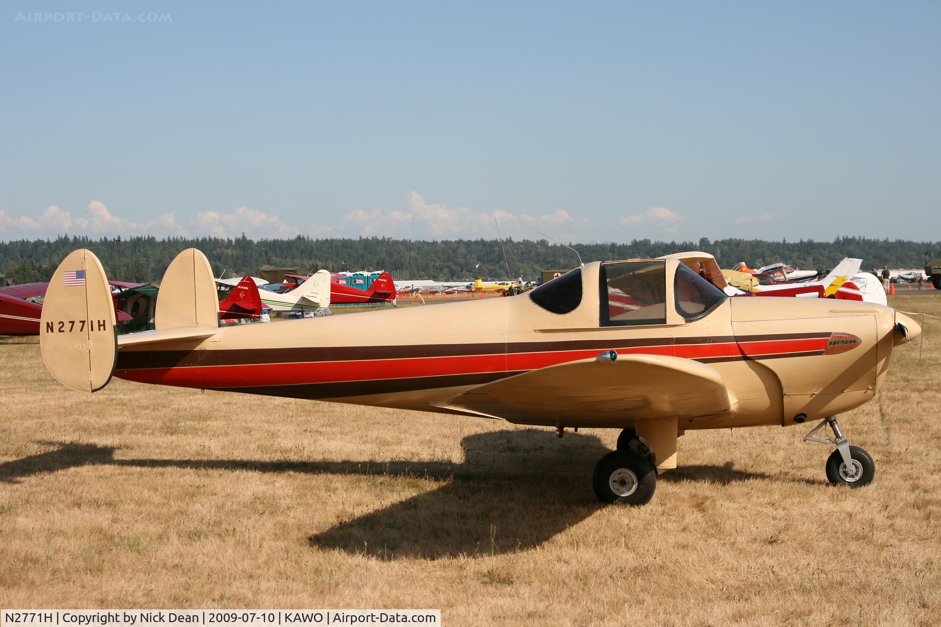 N2771H, 1946 Erco 415C Ercoupe C/N 3396, KAWO