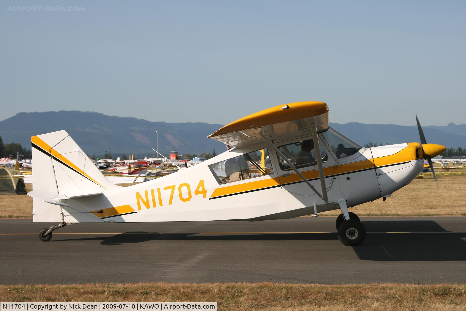 N11704, 1972 Bellanca 7ECA Citabria C/N 857-72, KAWO