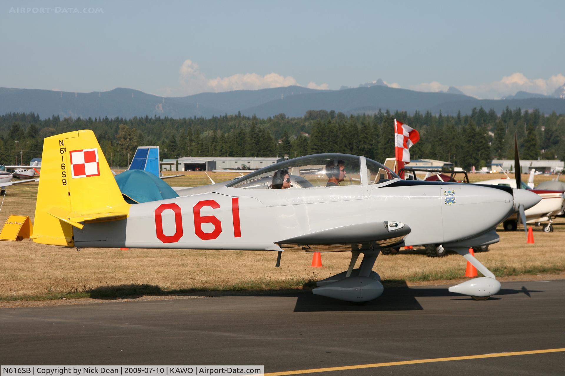 N616SB, 2003 Vans RV-8 C/N 81638, KAWO