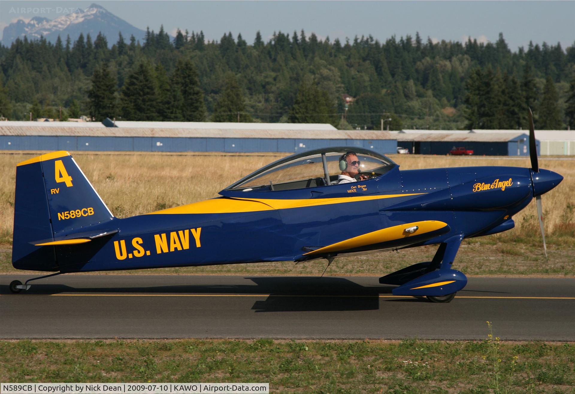 N589CB, 1993 Vans RV-4 C/N 589, KAWO