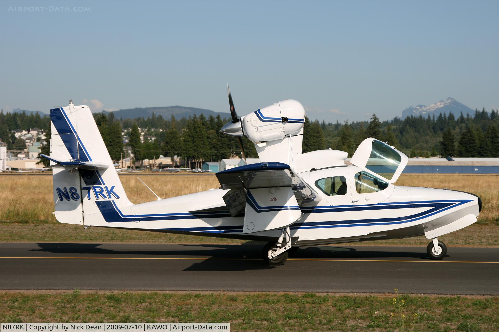 N87RK, 1983 Lake LA-4-200 Buccaneer C/N 1091, KAWO