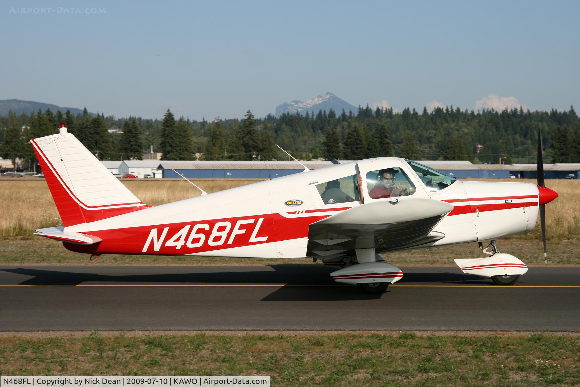 N468FL, 1971 Piper PA-28-140 C/N 28-7125269, KAWO
