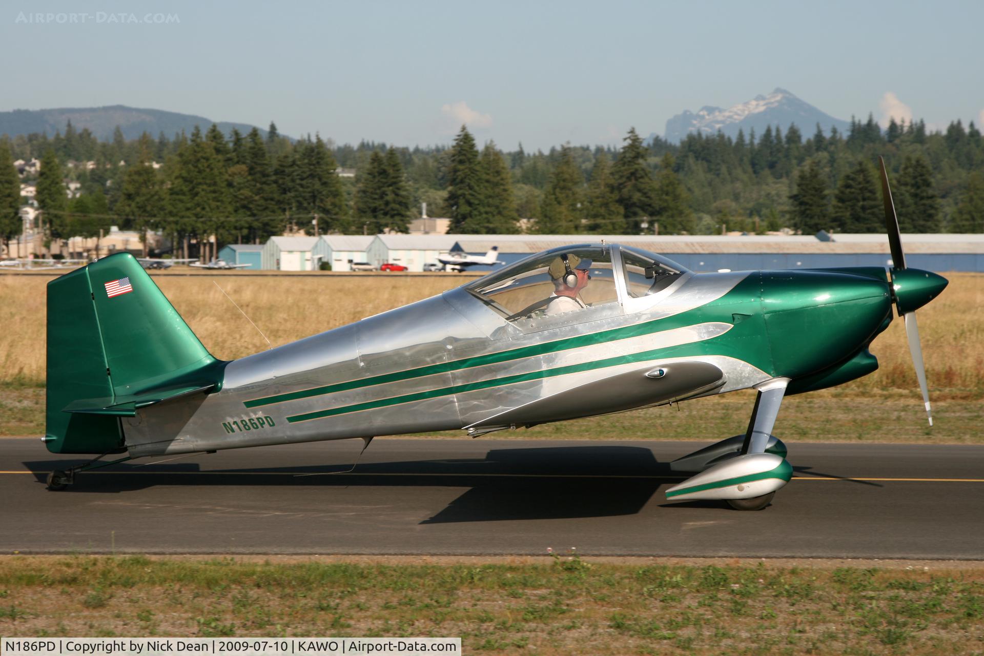 N186PD, 1999 Vans RV-6 C/N 22096, KAWO