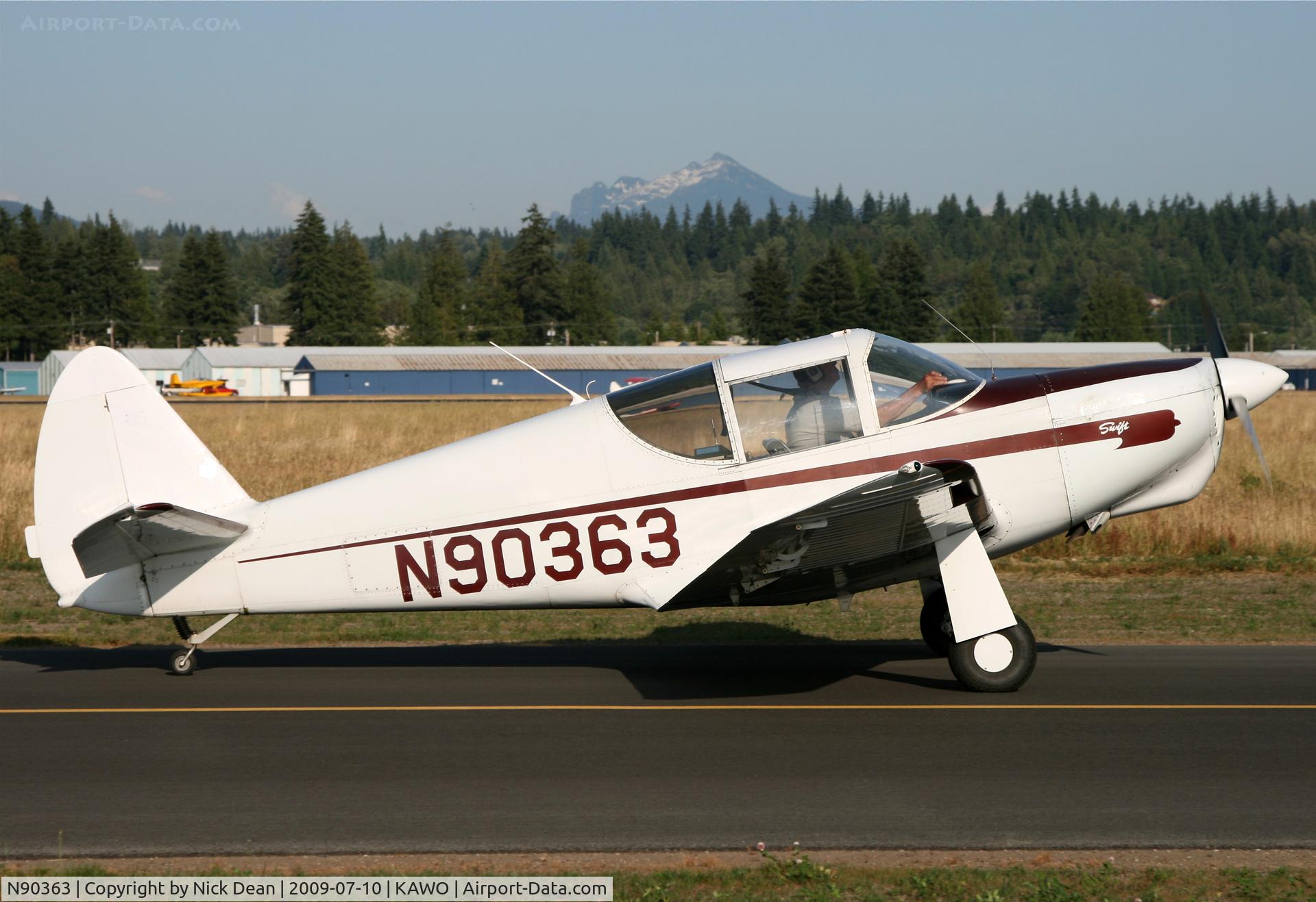 N90363, 1946 Globe GC-1B Swift C/N 377, KAWO