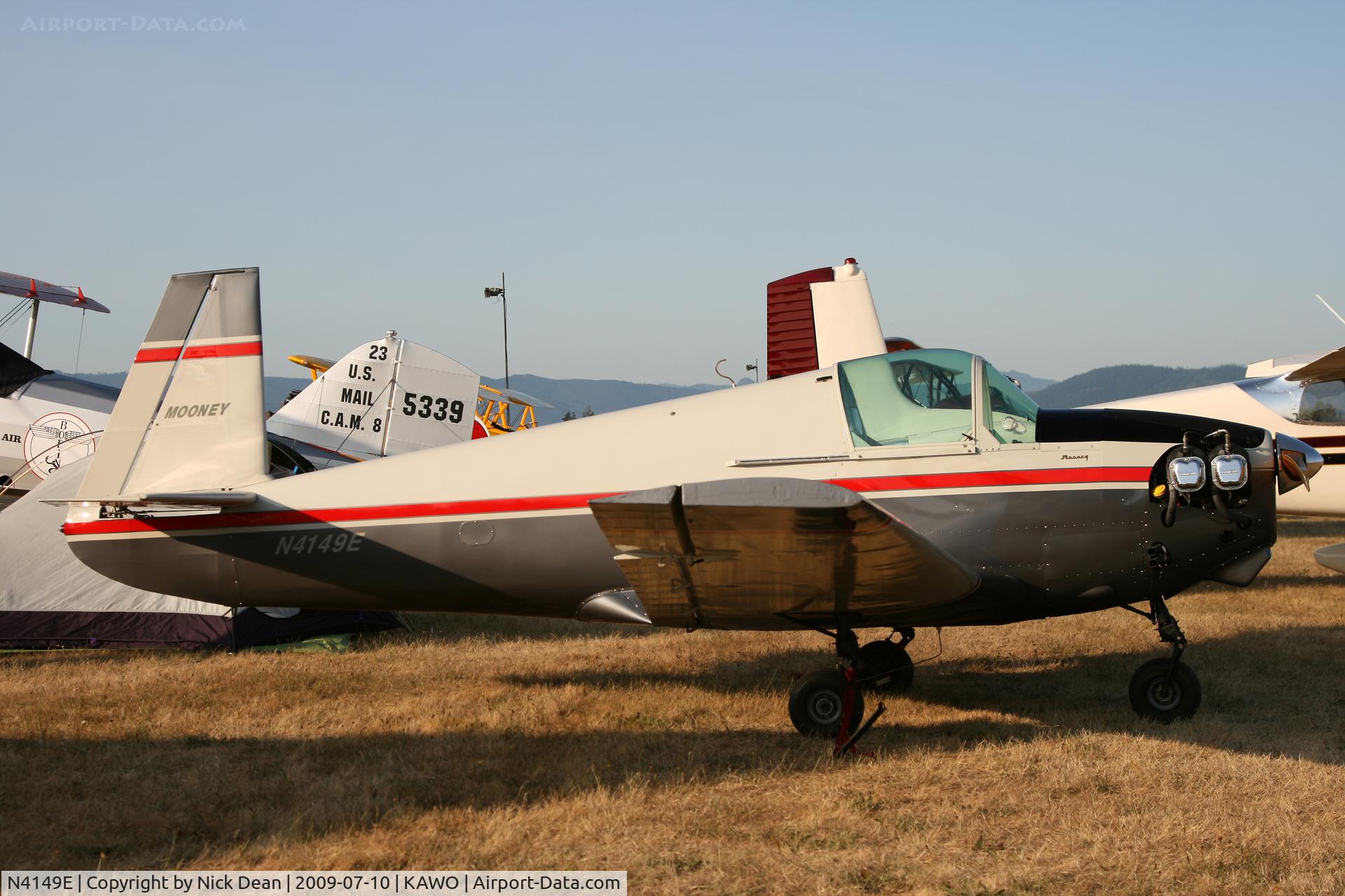 N4149E, 1954 Mooney M-18C C/N 315, KAWO