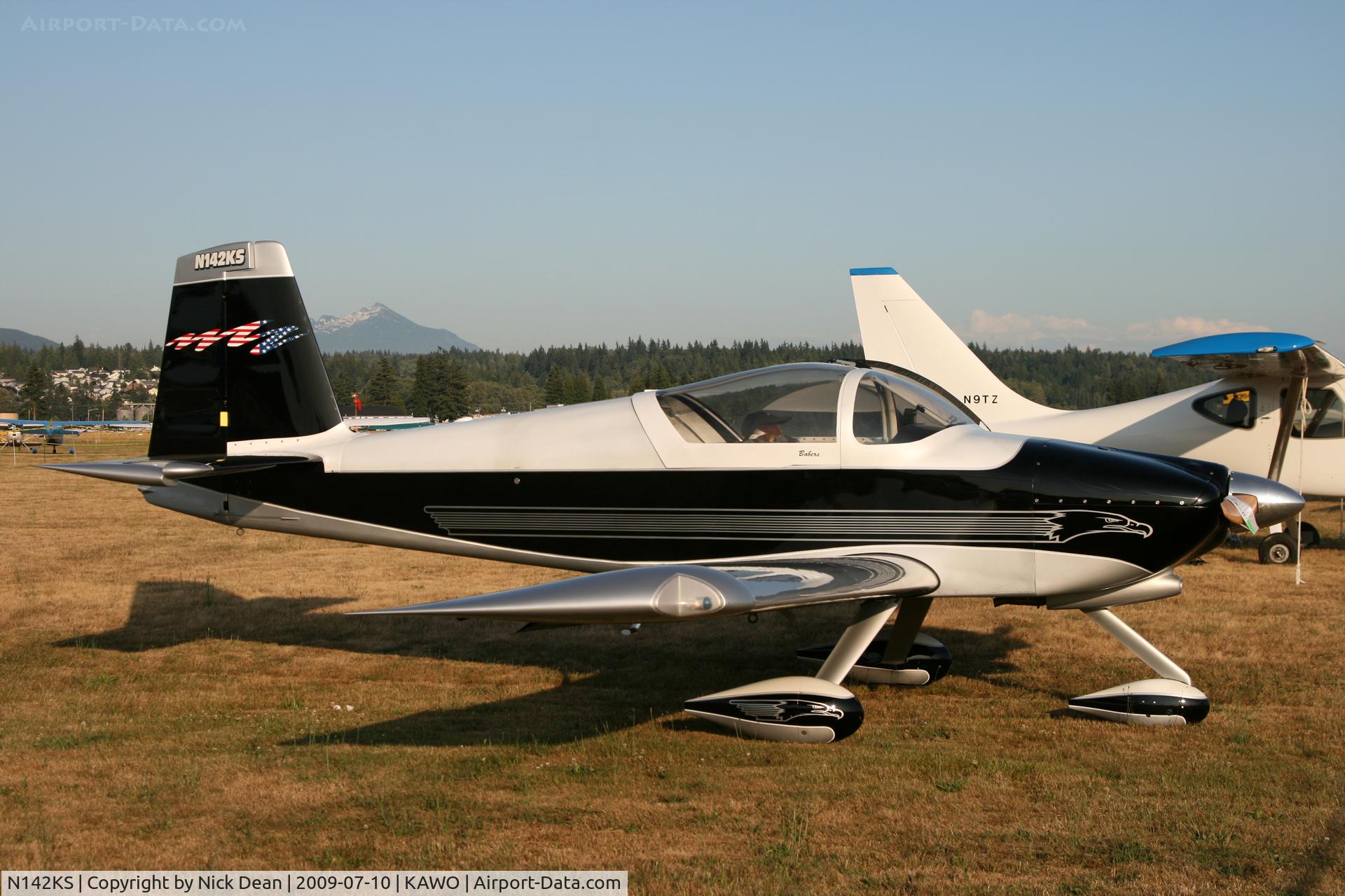 N142KS, 2007 Vans RV-9A C/N 90514, KAWO